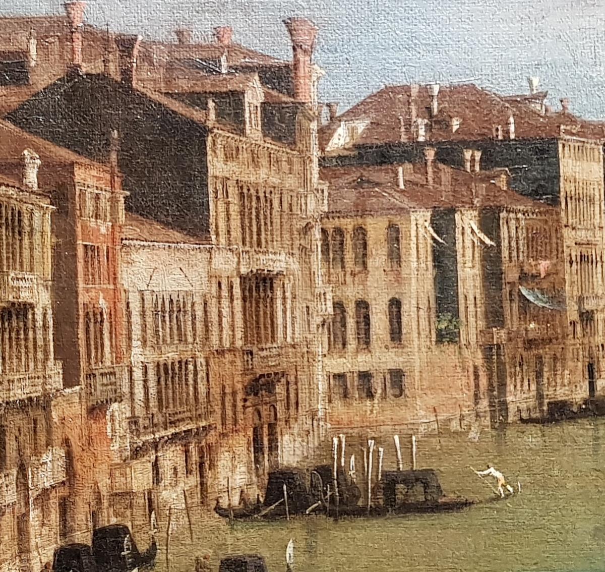 Canaletto, Blick auf den Canal Grande