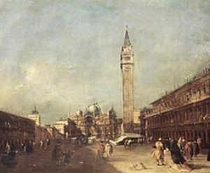 Francesco Guardi, Markusplatz, Sammlung Calouste Gulbenkian, Lissabon